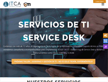 Tablet Screenshot of itcentroamerica.com